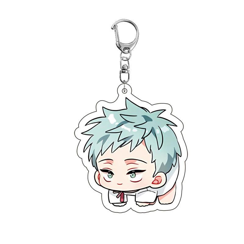ALIEN STAGE Pendant Keyring Bag Hanging Ornaments Sua Mizi Till Anime Game Surrounding Acrylic Double Sided Keychain Girl Gift