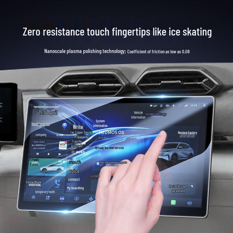 Dongfeng Shijie 06 Displayschutzfolie: Gehärtetes Glas für Auto-Zentralsteuerung & Navigationsfolie