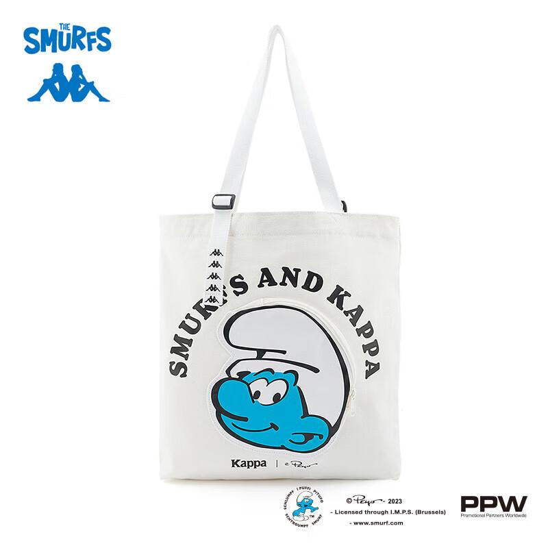 Kappa X Smurfs Printed Canvas Shoulder Bag J 6890₽