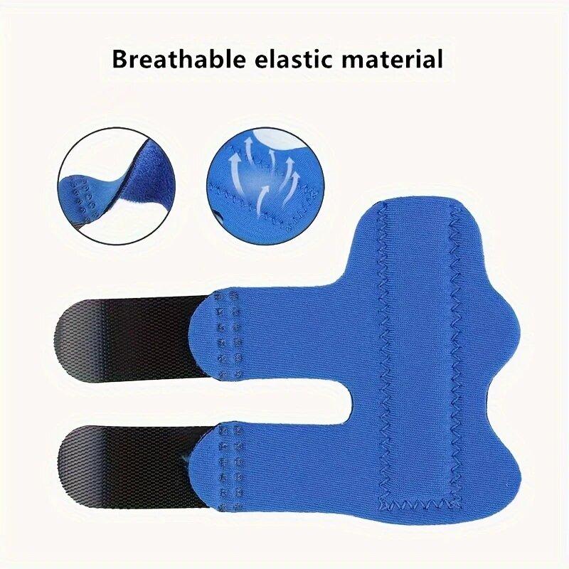 1Pcs Finger Fixation Strap Aluminium Finger Splint Fracture Protection Brace Corrector Support With Fixed Tape Bandage