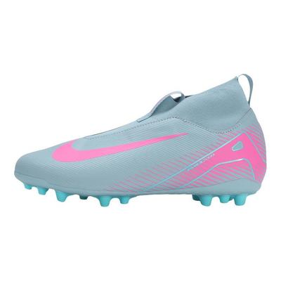 Superfly 10 Academy Assassin 16 Comfortable Fashion Non-Slip Durable Mid-Top Kids Football Shoes Kids Football Shoes Blue Pink FQ8308-301