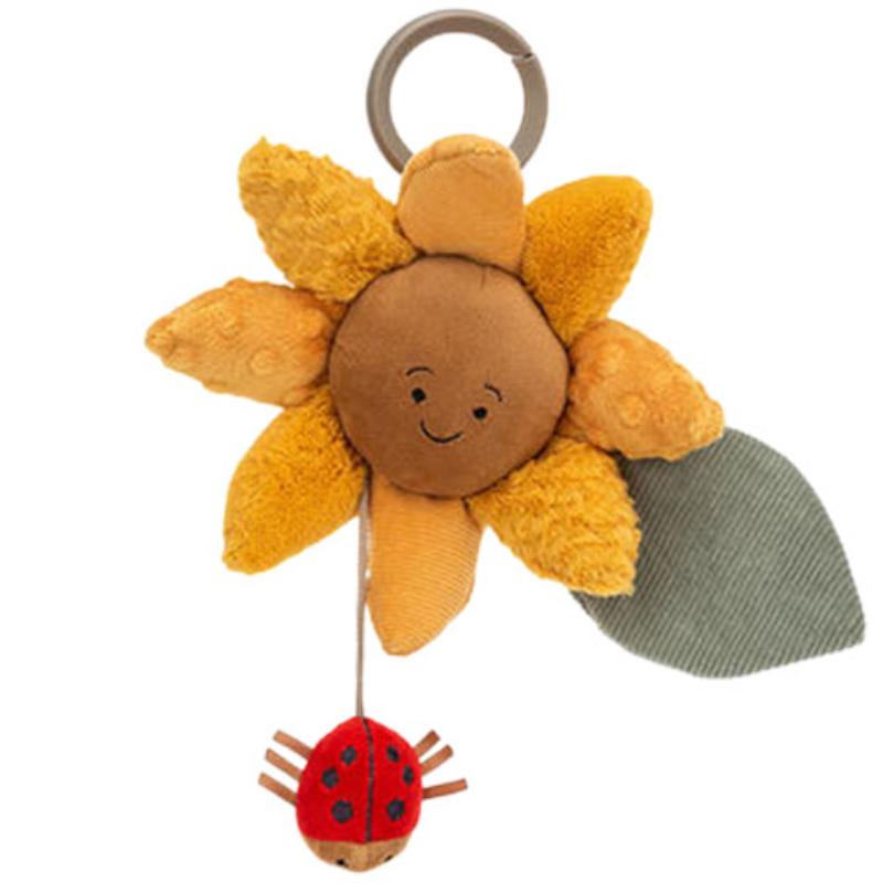 

JELLYCAT Fun Plant Fowler Sunflower Soothing Doll Plush Doll 20cm Height