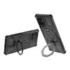 For Motorola Edge 50 5G Magnetic Case Rotating Metal Kickstand PC + TPU Phone Back Cover