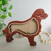 Wooden Dog Hair Storage Box Pet Hair Keepsake Box Pet Hair Collector Container Table Sign Decoration Pet Owner Memorial Gift