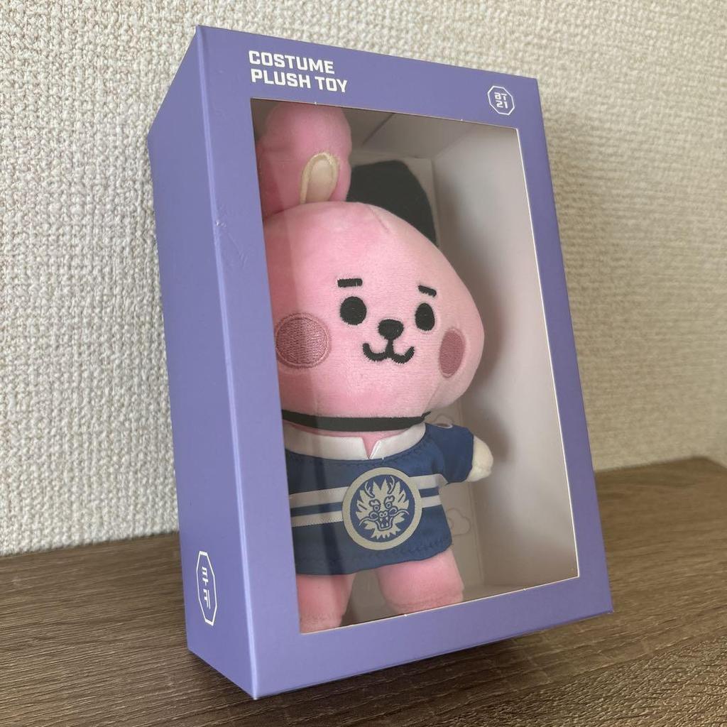 [USED] BT21 cookie Hanbok COSTUME PLUSH TOY