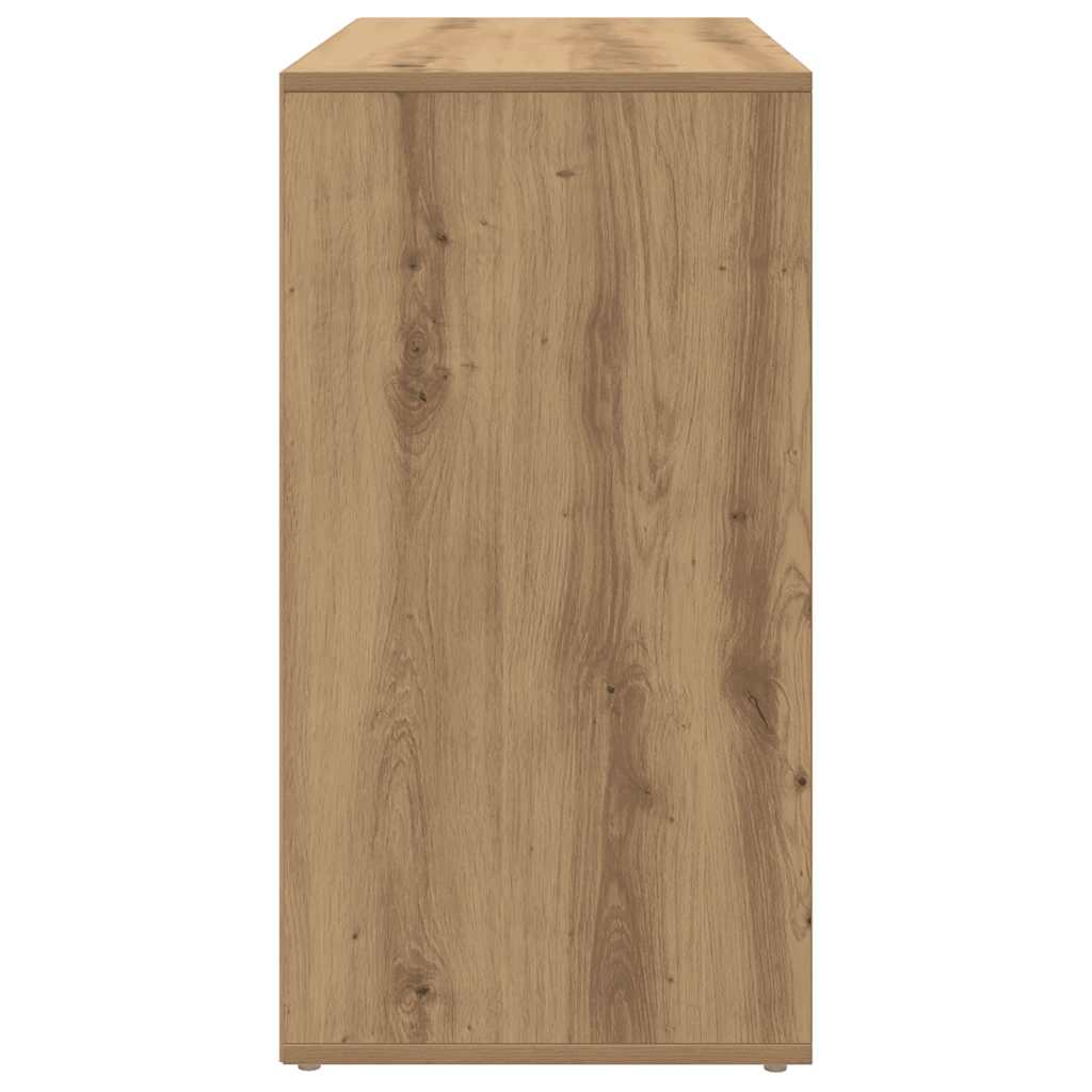 Cosmetic Cabinet Artisan Oak Finish 80 X 40 X 75 Cm Particleboard
