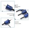 Hexagonal Handle Blue Limited Countersink Drill Bit for Woodworking and Screw Installation.