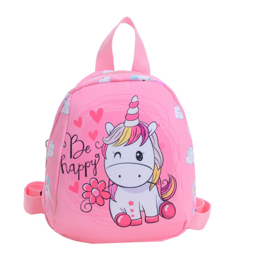 Tide Print Girl Small Backpack Children'S Small Schoolbag Cartoon Cute Princess Baby Travel Bag
