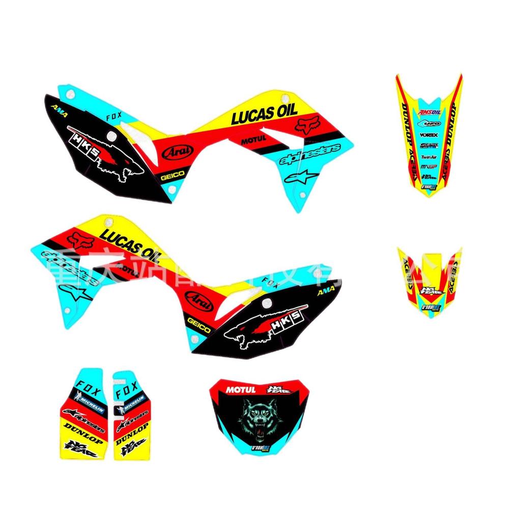 19-22 Kayo Huayang T2T4 Offroad-Motorradaufkleber: Langlebige, personalisierte Aufkleber