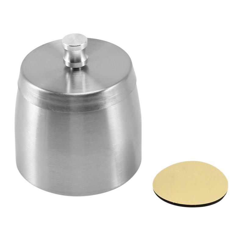 5X Outdoor Ashtray With Lid For Cigarettes Stainless Steel Windproof Rainproof Ashtray For Outside Home Table Bar KTV