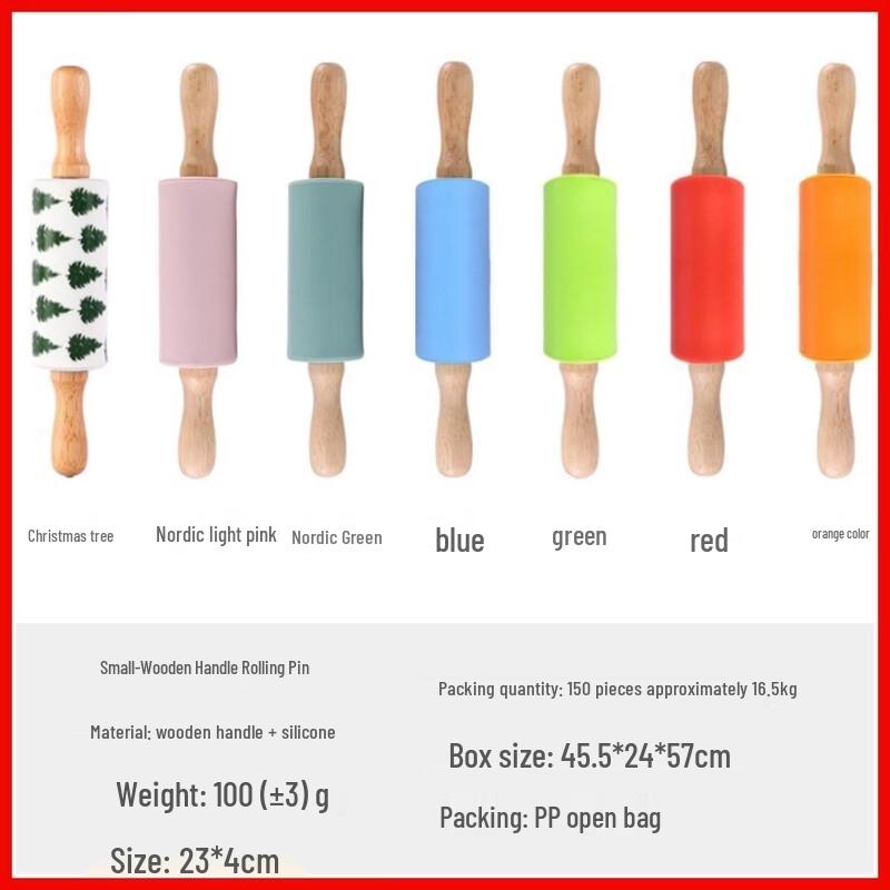 ChuYiQi Silicone Rolling Pin Set