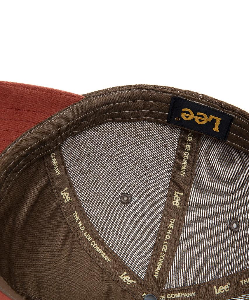 LEE Modified Oval Logo Ball Cap Brown
