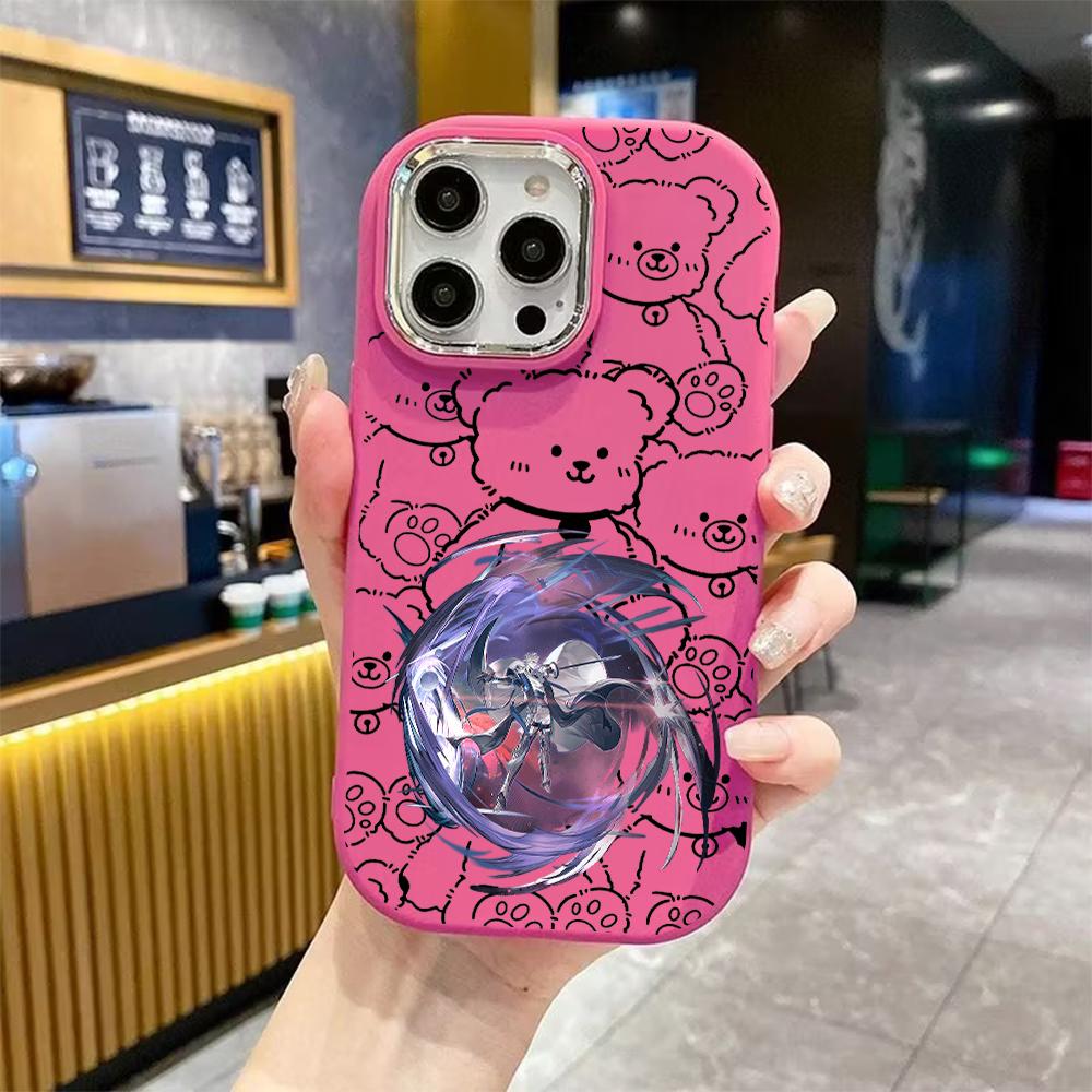 Phone Case: 2D Flat Design Suitable for iPhone 18 17 16 15 14 13 Pro Protective Case, Couple Style, Battle Action, Christmas and Halloween Gifts