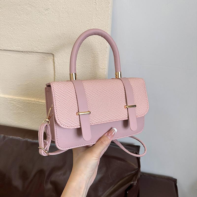 This Is A Casual, Fashionable, Large-capacity, High-quality Hand-held Commuter Single-shoulder Crossbody Small Square Bag