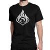 Genshin Impact Pyro Silver Logo T-Shirt, Men's Women's Sizes (GEN-12721)