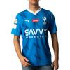 Puma Al Hilal Home Football Jersey Neymar Jr Replica With Letter Print and V-Neck Men Tops Ignite-Blue 780045-01