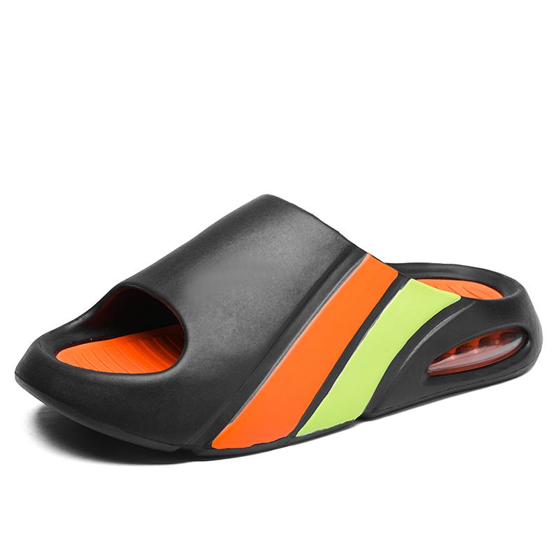 High Quality Platform Slides For Men Fashion Casual White Air Slippers Men Summer Soft Comfortable Outdoor Beach Men's Slippers