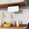 Drill-Free or Screw-In Towel Bar, Wall-Mounted Towel Rack for Bathroom & Kitchen