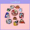 Character Vibrant Anime Brooches For Fashionable Clothing Decorative Metal Pins For Both Men Women And
