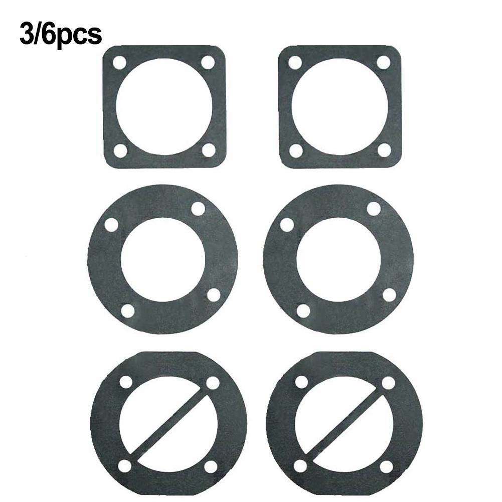 3/6pcs Gasket Set Round Gaskets Replacement For Sears For Craftsman Model 921.153101 & VSF1080421 Air Compressors