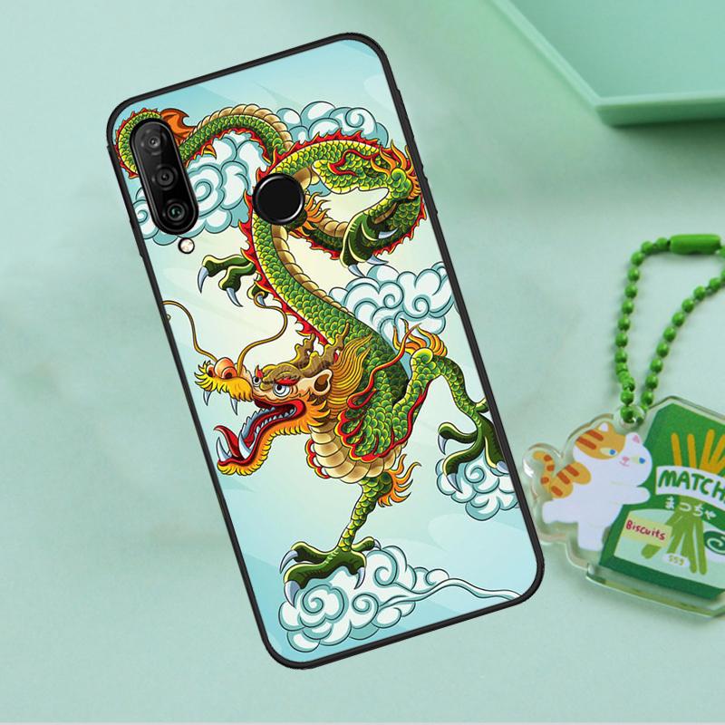 

Чехол с китайским драконом для Huawei Nova 8i 11i 12i 12s 9 10 SE Y90 Y60 Y70 Y72 Y61 Y91 P20 P30 P40 Lite P60 Pro Huawei P60 Pro