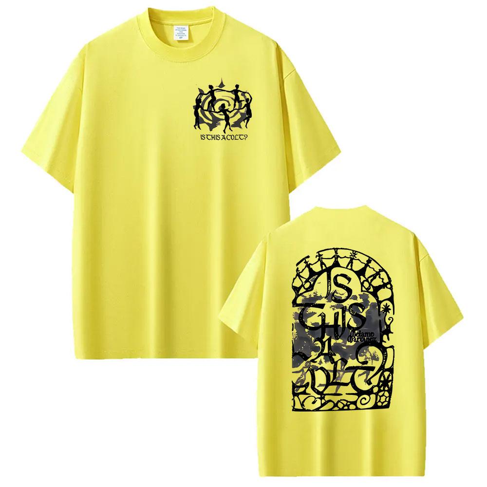 

Melanie Martinez Is This A Cult Album 2026 Tshirts UNISEX Women Hip Hop Clothing Y2K Short Sleeve Tshirt Vintage Cotton Top M