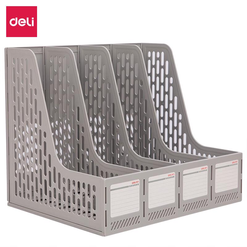 Deli 78998 Four-Section File Organizer