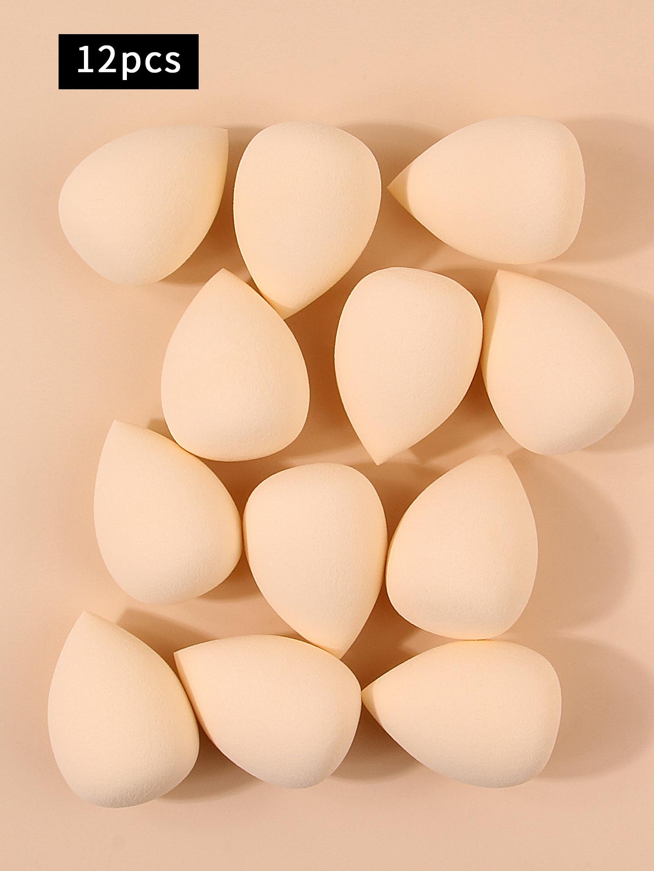 

10/100PCS Super soft water drop beauty egg,non-latex sponge egg makeup powder puff,dry and wet dual-purpose portable beauty tool