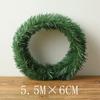 5.5M Green Artificial Plant Garland Christmas Decorations Xmas Tree for Home Decor Garden Outdoor Door New Year Wreath Ornament