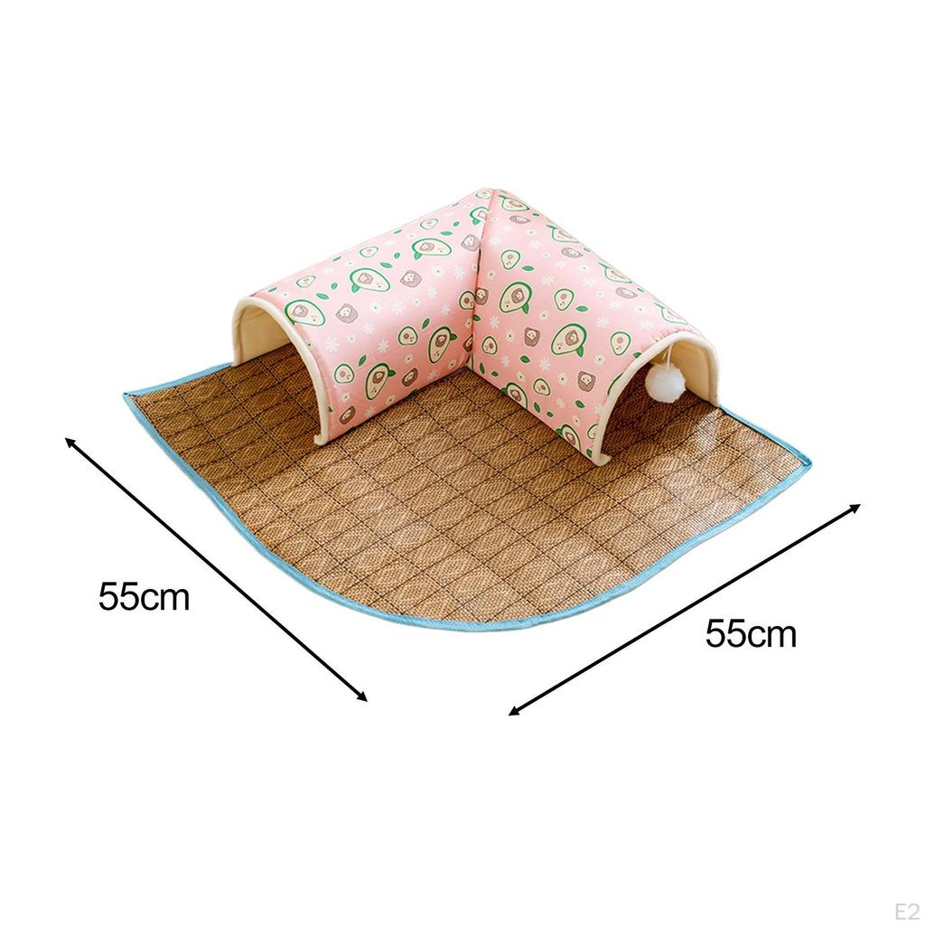 Cat Tunnel Bed Play Center, Comfortable Kitty Training Hideout, Tube with for Bunny, Small