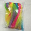 Tutu Skirt Chickens Ducks Geese Handmade Netting Ruffled Pet Costume Colorful Vertical Stripe Half