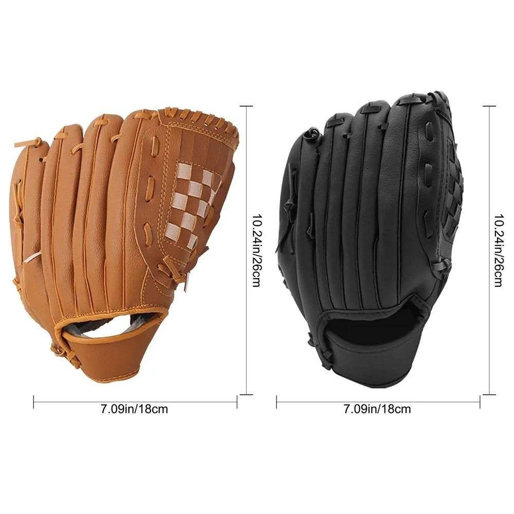 1ks tréninkové vybavení Baseballová rukavice Baseballová tréninková softballová soutěžní rukavice pro děti