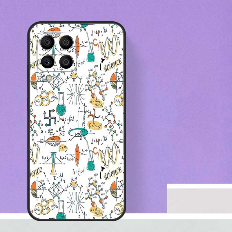 Biology Chemistry Case For Samsung Galaxy M31 M16 M36 M56 M33 M53 M13 M12 M32 M52 M20 M15 M55 M14 M35 M34 M54