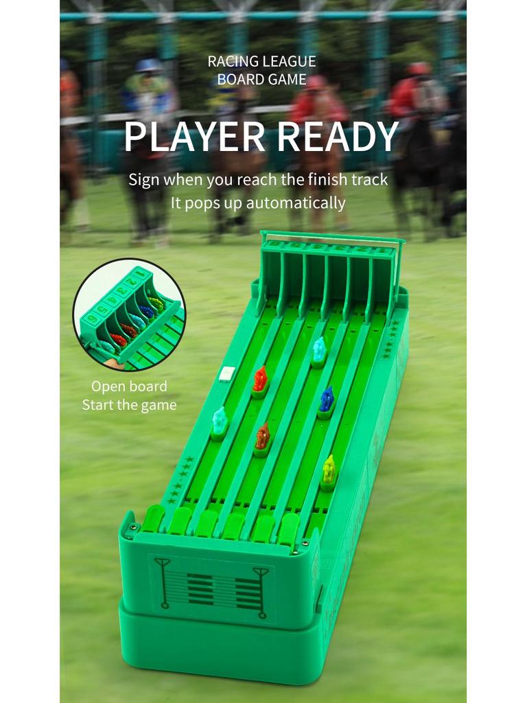 Cross-Border Kids' Horse Racing Table Game: Parent-Child Competition & Party Toy