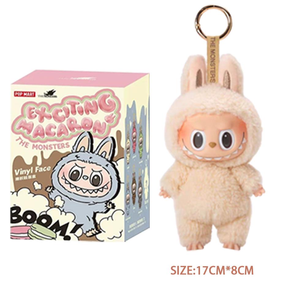 

LA BU V1 V2 V3 Сердцебиение Макарон Эмаль Лицо Монстров Слепая Коробка Фигурка Настольное Украшение Кавайная Кукла Детский Подарок на День Рождения