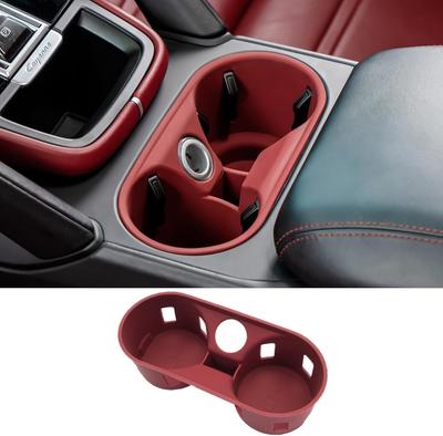 Car Drink Cup Protector Cover for Porsche Macan and Porsche Silica Gel Waterproof Protective Easy To Keeps the Interior 1 Piece Holder/Water Cayenne.
