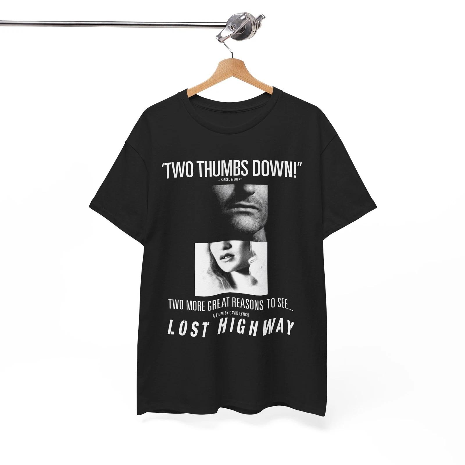Lost Highway Shirt, Two thumbs down David Lynch wild at heart twin peaks x files XXL