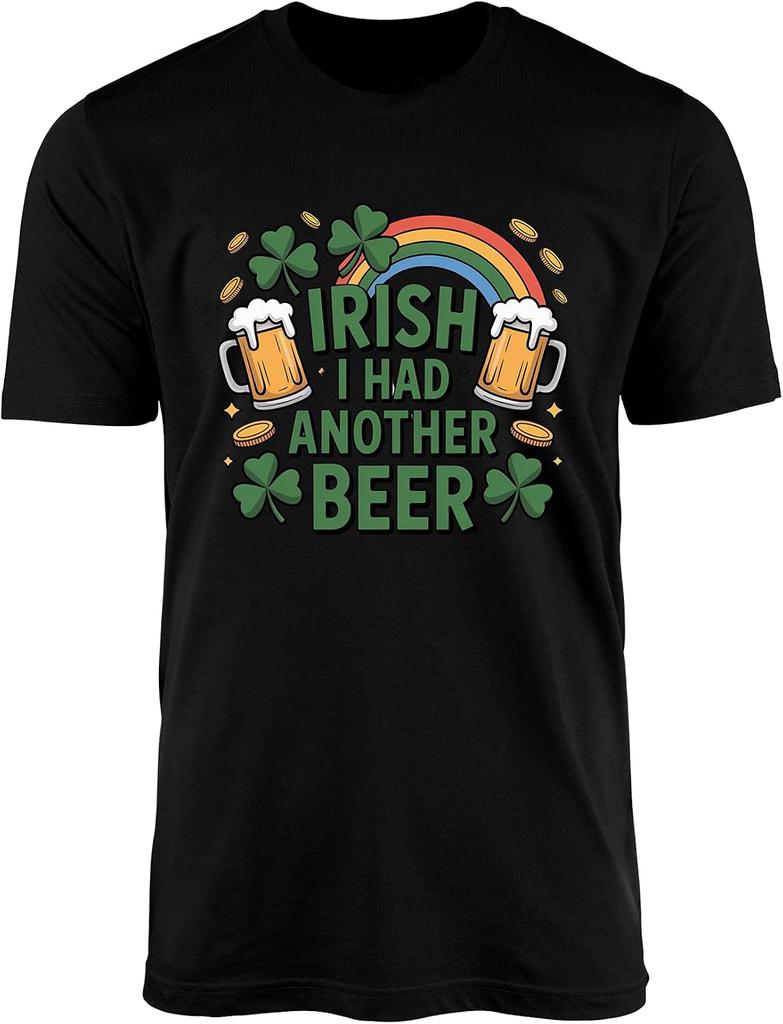 Irish I Had Another Beer Funny St Patricks Day T-shirt
