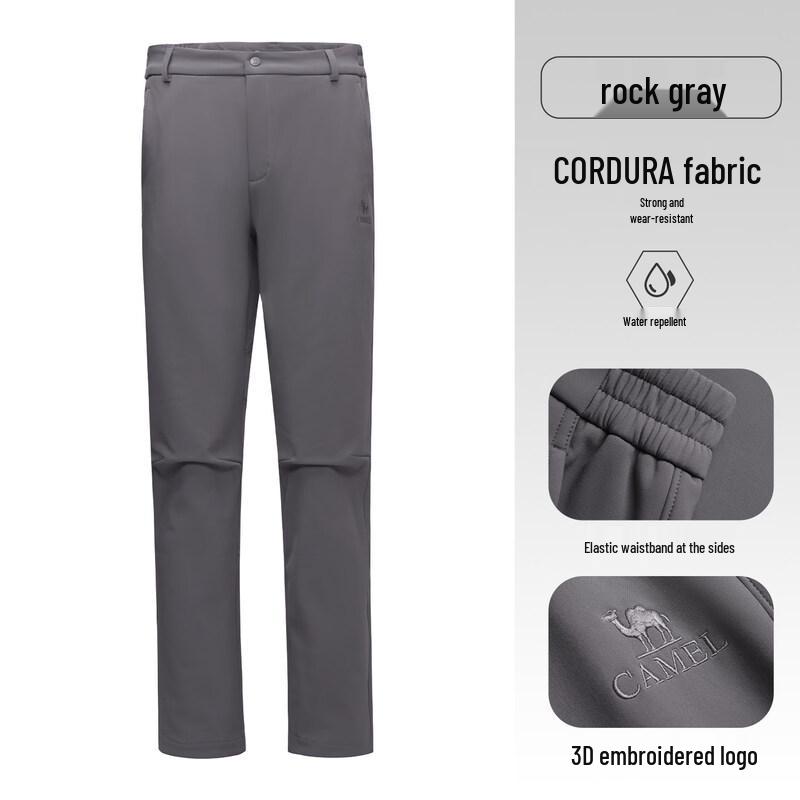 Camel Outdoor Softshell Fleece-Lined Hiking Pants
