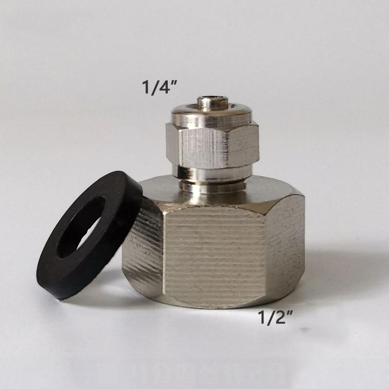 Lead Free Brass Valve,Purifier fittings connections Faucet ball valve 1/4"3/8" 1/2" Mini Ball Valve with Switch use