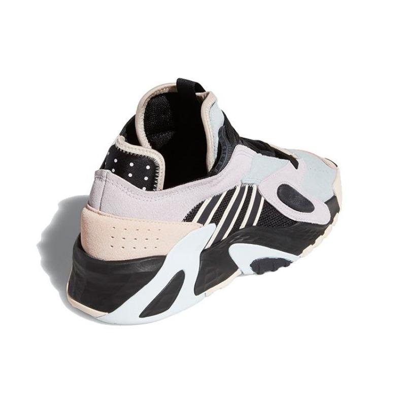 adidas Originals Streetball Retro Casual Breathable Mid-Top Basketball Shoes Women Sneakers Pink Blue FX8685