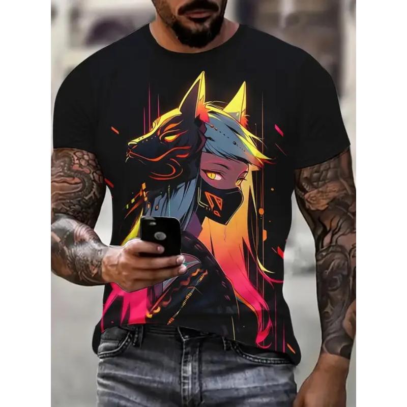 Casual Versatile Top Fashionable Men's Short Sleeves Comfortable T-Shirts Men’s