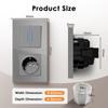 BSEED Wall Light Switches TV/ST/CAT6 Internet Computer Sockets Dimmer Fan Controller EU Wall USB Sockets DIY Parts Free Combine
