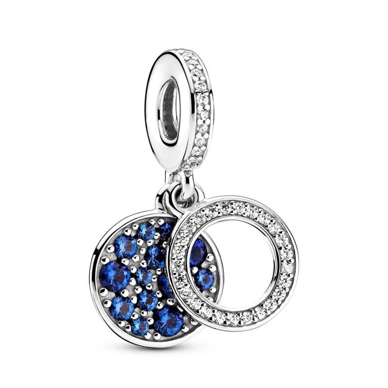 Fine Blue Starry Sky Series Astronaut Star & Crescent Moon Mysterious Alien Sun Fit Original Bracelet Diy Jewelry Gifts