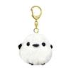 Amuse AMUFUN Plush Toy Fukufuku Shima Long-tailed Mascot Keychain Shima-chan White XS