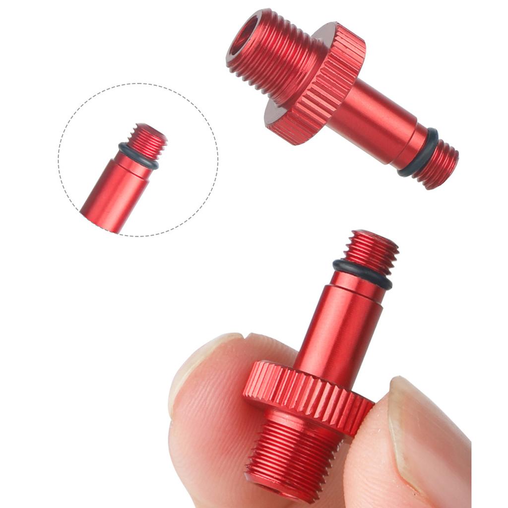 Bicycles Valve Stem Extenders Inflatable Air Nozzle Replacement Aluminum Alloy Valve Caps Stem Extender Easy To Install
