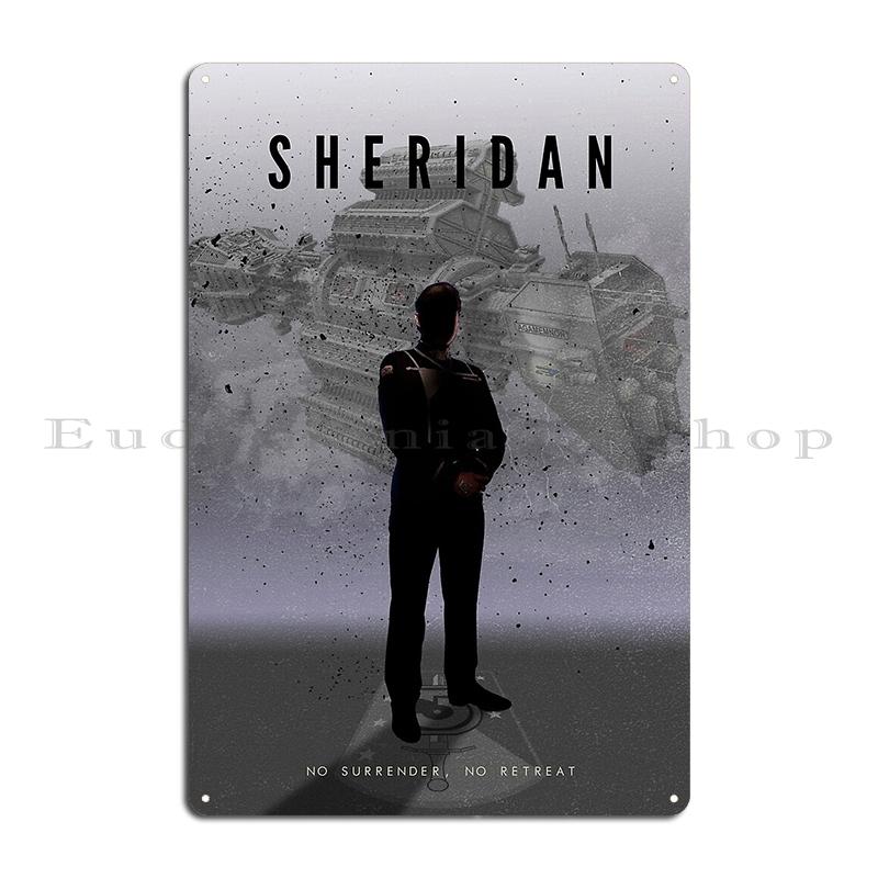 Gkar From Babylon 5 Metal Plaque Poster Living Room Wall Decor Cinema Garage Classic Tin Sign Poster