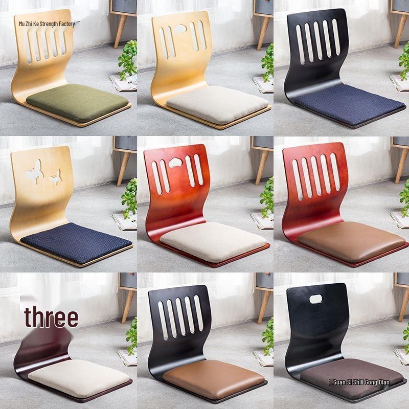 Хлопковая подушка-сиденье и спинка в стиле татами для балконного или эркерного дивана Leather Special Brown Black Note Color 5260₽