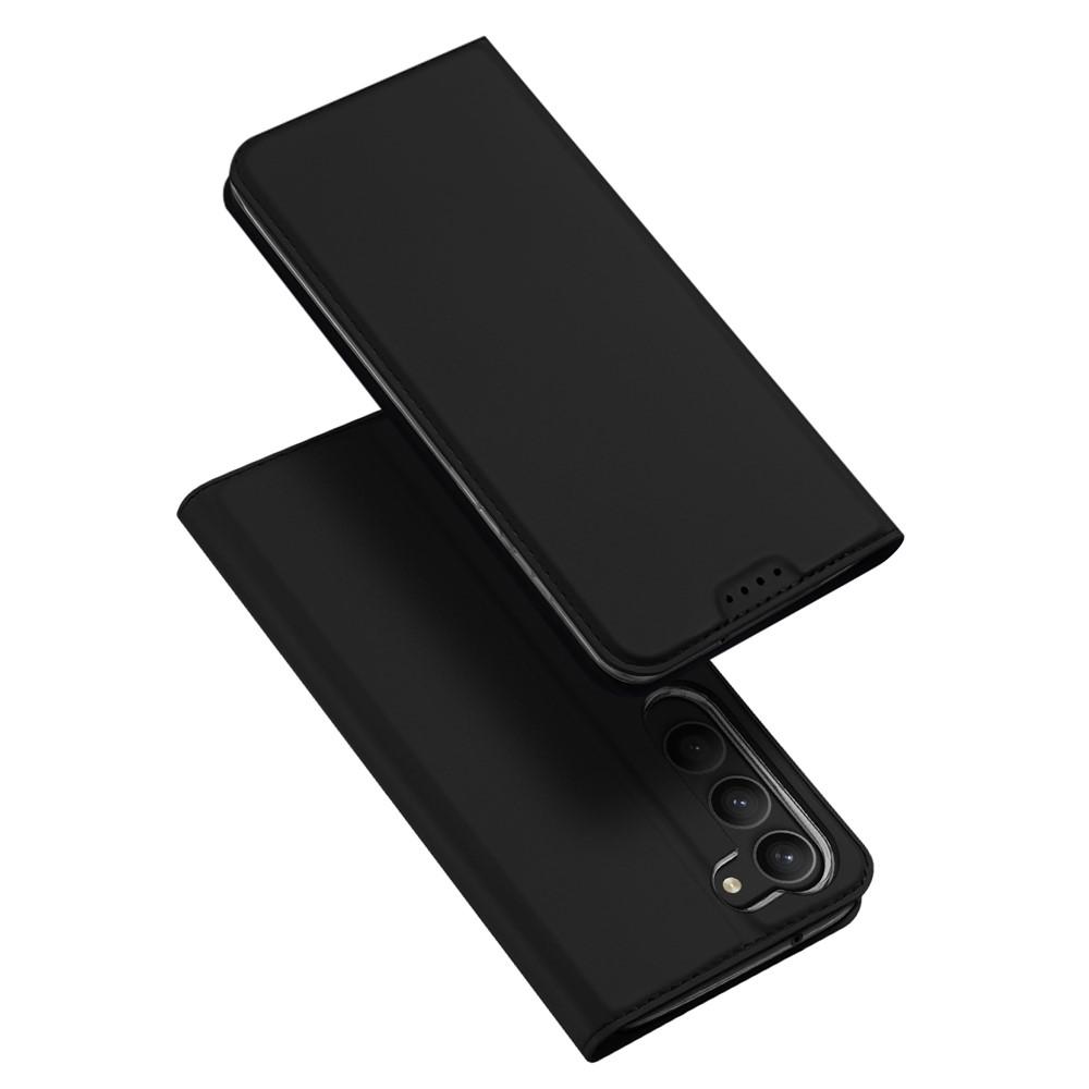 Mister Sonder Hoesje Voor Galaxy S23 - Leer/Pu, Zwart, Krasbestendig