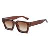 SHAUNA Ins Beliebte Damen Quadratische Sonnenbrille Retro Herren Getönte Gläser UV400